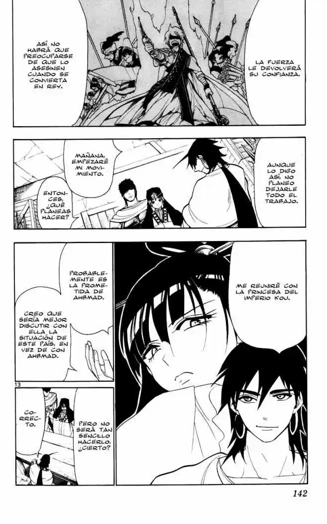 Magi capítulo 56, página 13