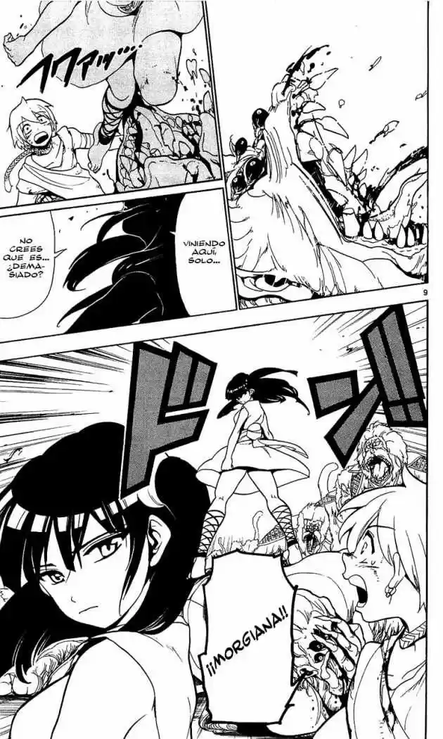 Magi capítulo 59, página 9