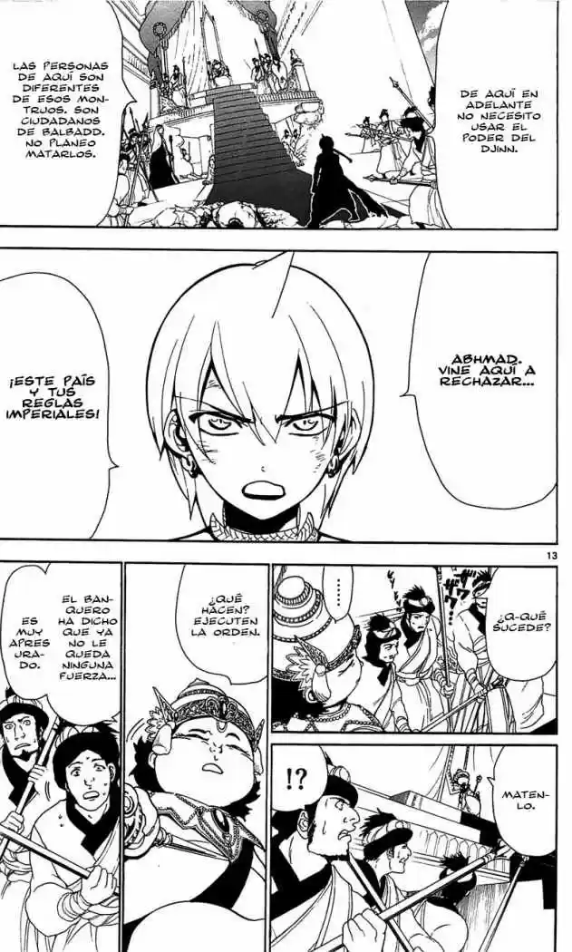 Magi capítulo 60, página 13