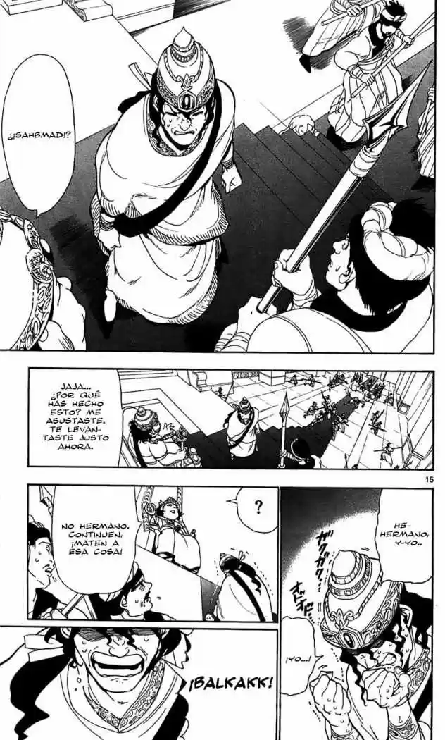 Magi capítulo 60, página 15