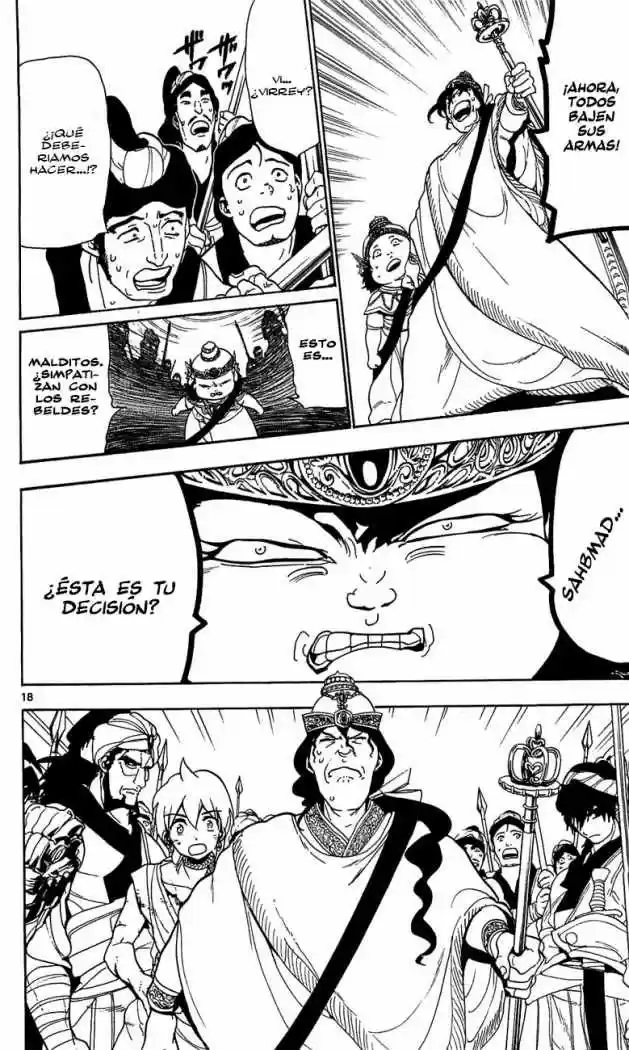 Magi capítulo 60, página 18