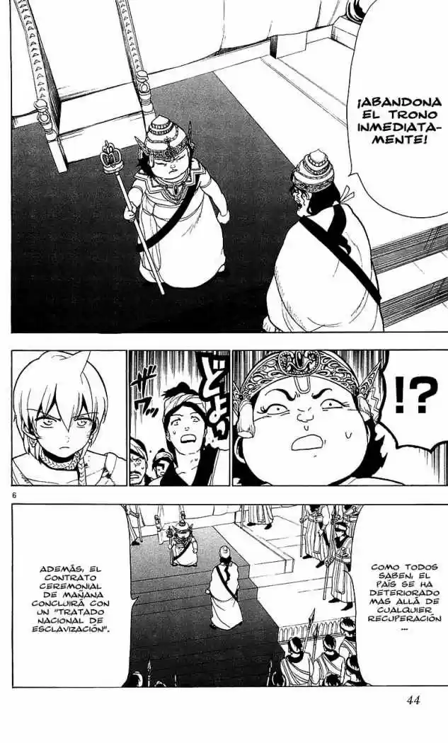 Magi capítulo 61, página 6