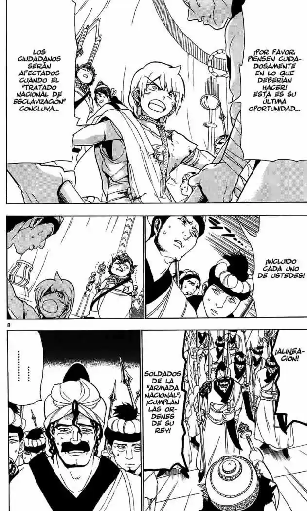 Magi capítulo 61, página 8