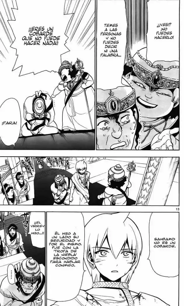 Magi capítulo 61, página 13