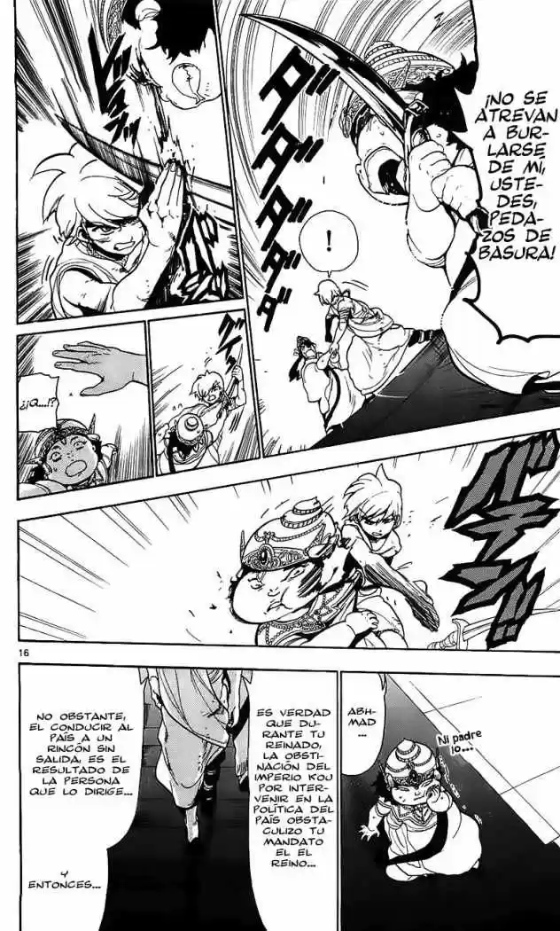 Magi capítulo 61, página 16