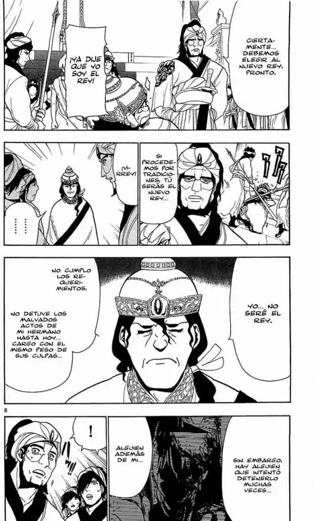 Magi capítulo 62, página 8