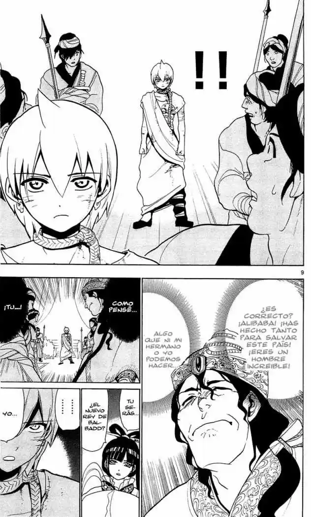 Magi capítulo 62, página 9