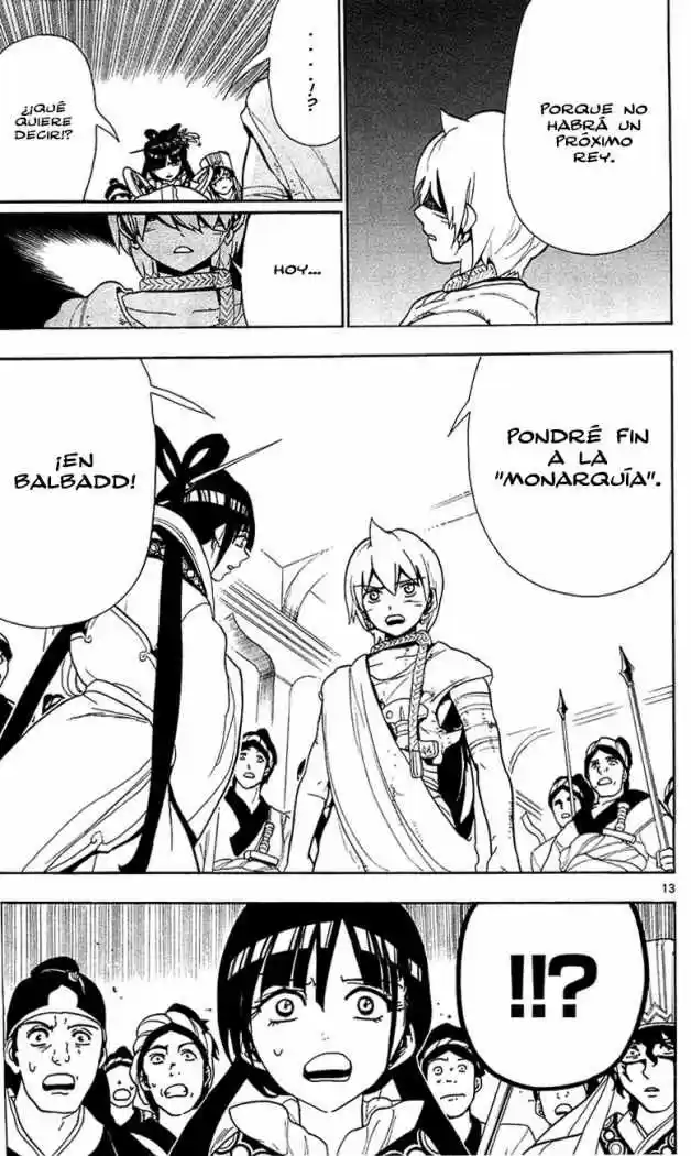 Magi capítulo 62, página 13