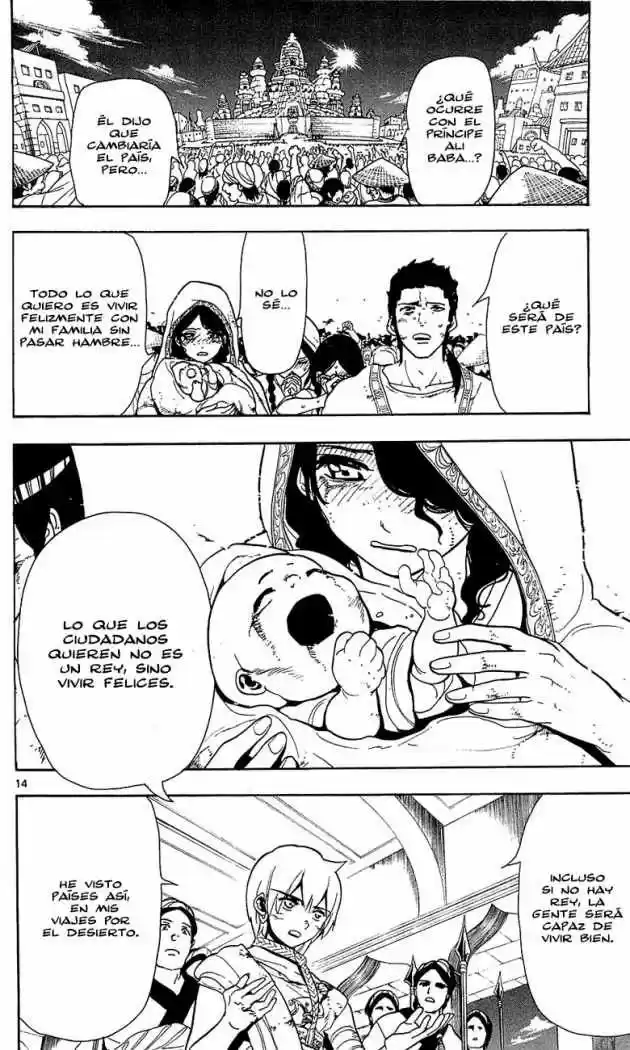 Magi capítulo 62, página 14
