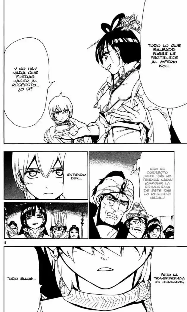 Magi capítulo 63, página 8