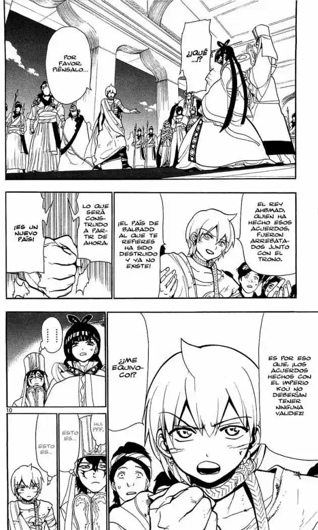 Magi capítulo 63, página 10