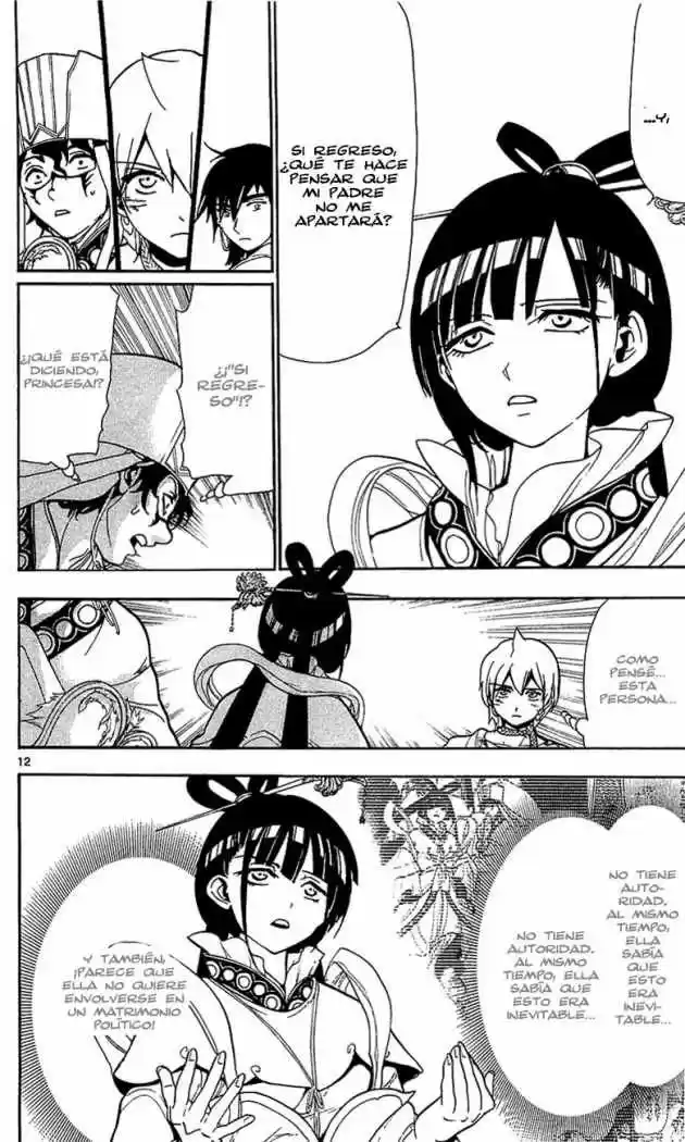 Magi capítulo 63, página 12