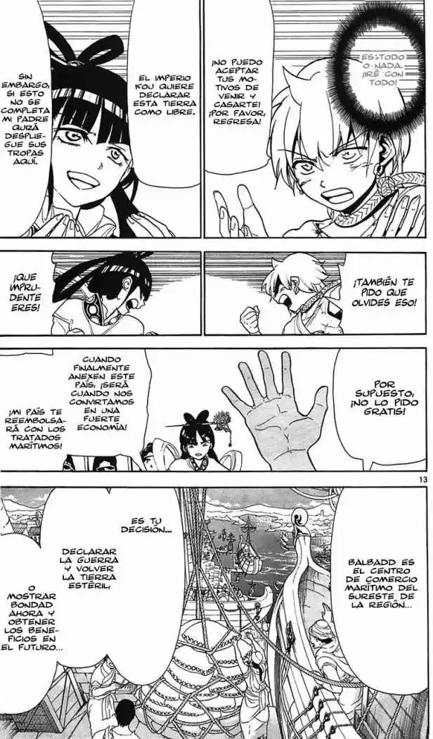 Magi capítulo 63, página 13