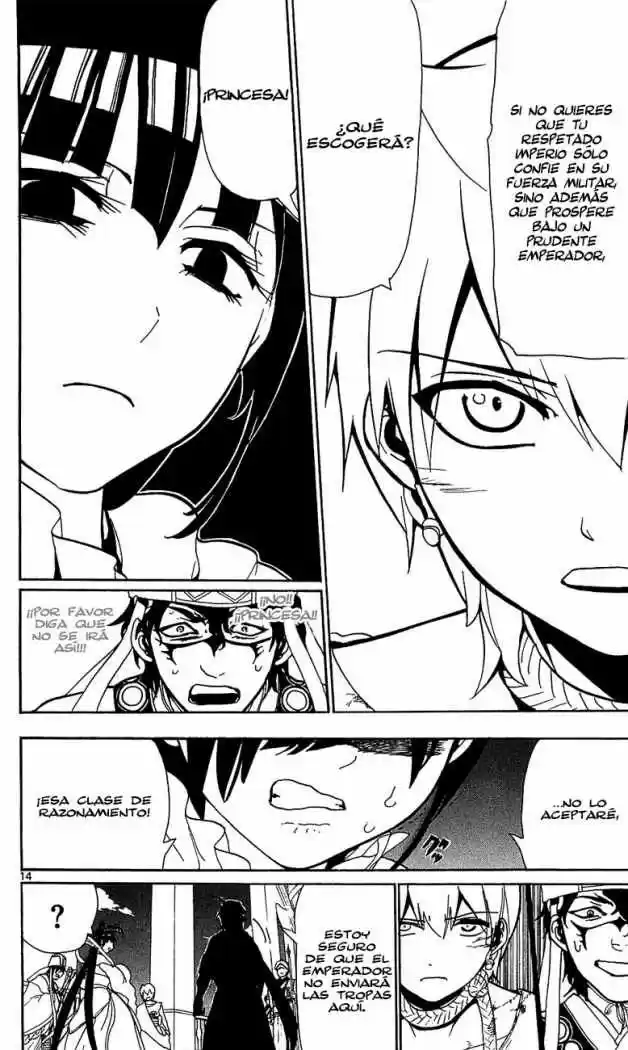 Magi capítulo 63, página 14