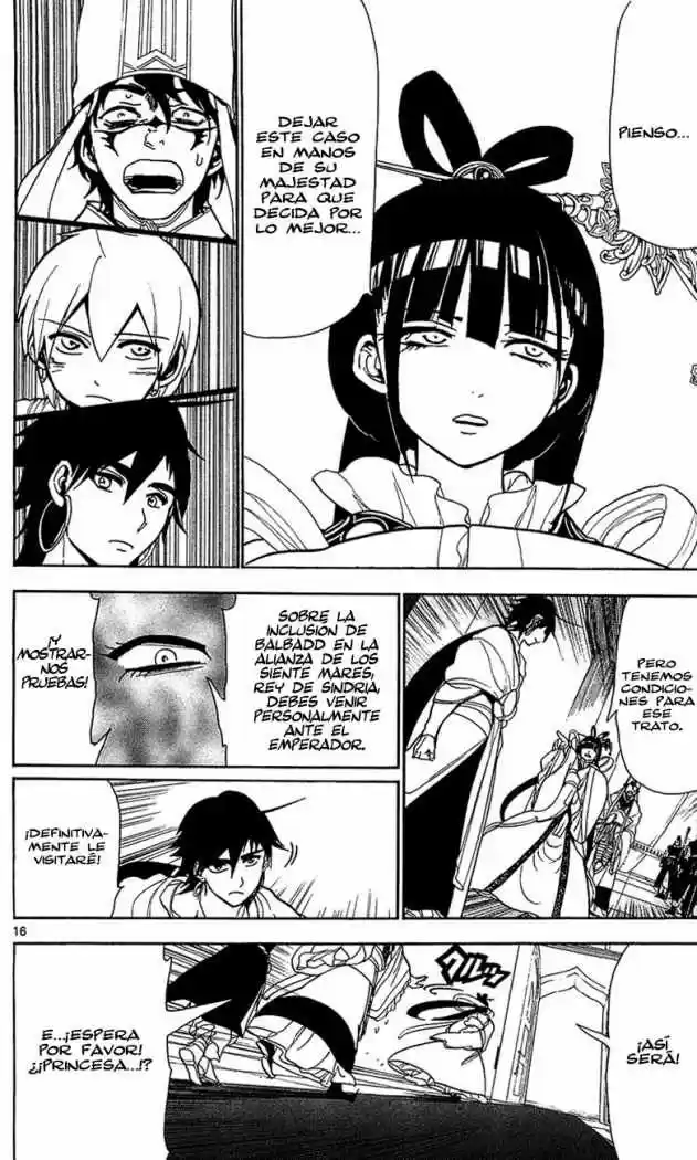 Magi capítulo 63, página 16