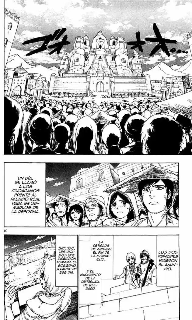 Magi capítulo 64, página 10