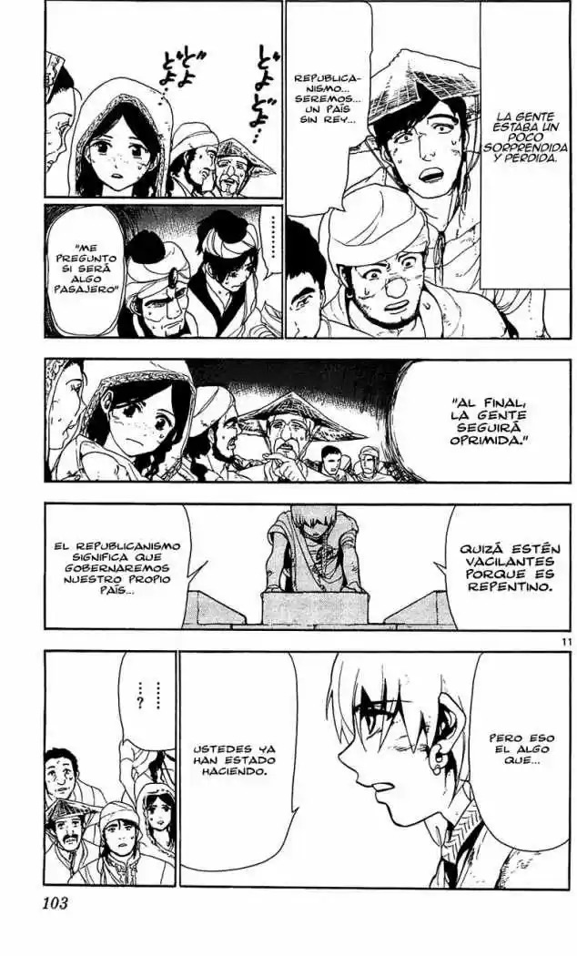 Magi capítulo 64, página 11