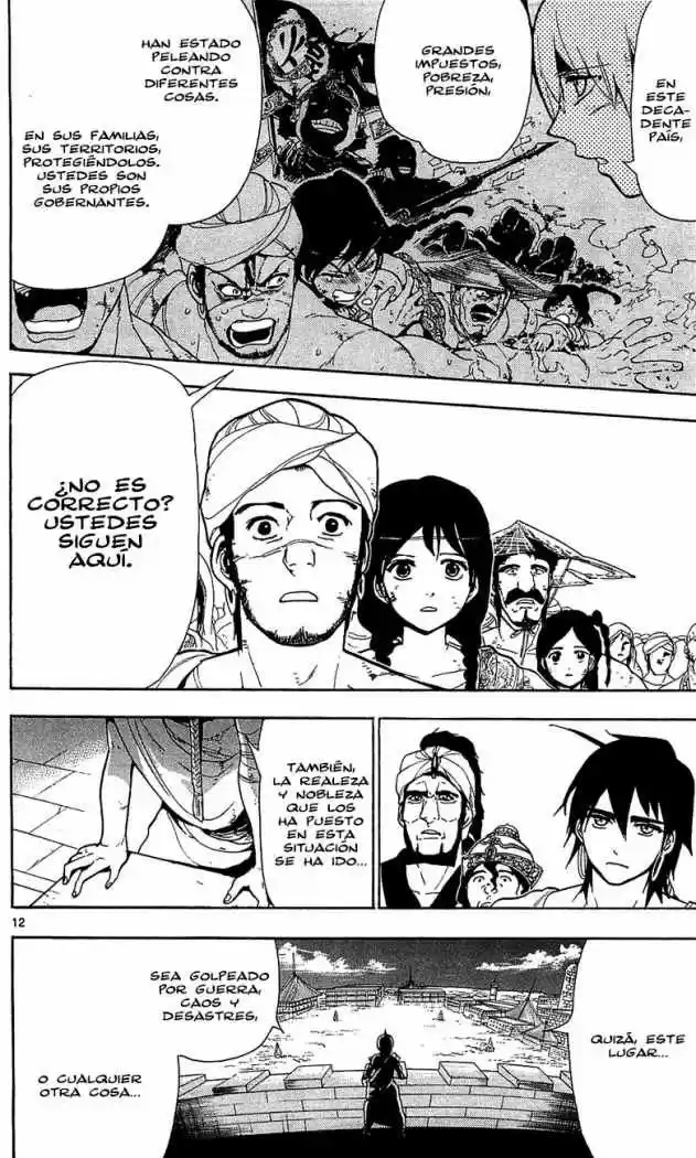 Magi capítulo 64, página 12