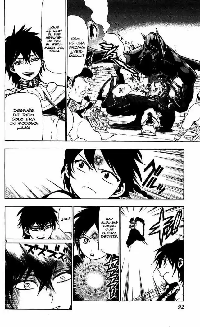 Magi capítulo 73, página 8