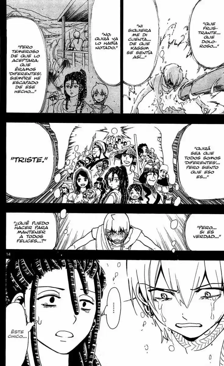 Magi capítulo 74, página 14