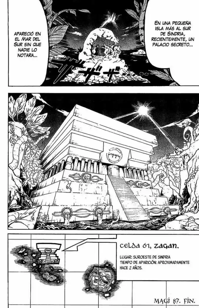Magi capítulo 87, página 19