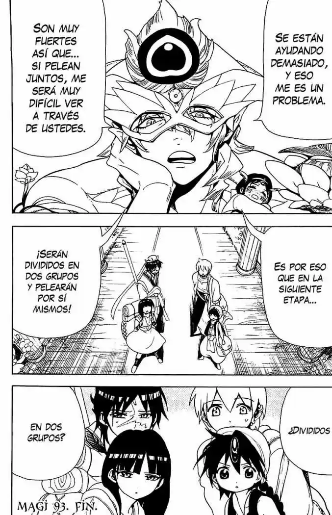 Magi capítulo 93, página 19