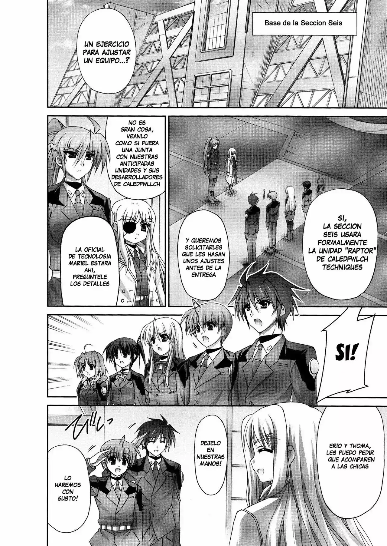 Magical Record Lyrical Nanoha Force capítulo 21, página 6