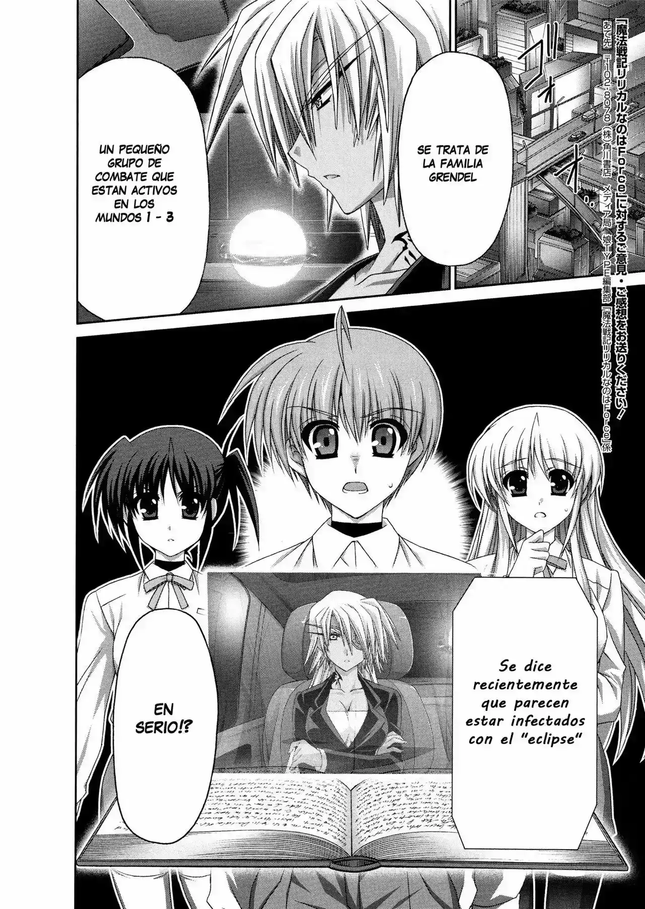 Magical Record Lyrical Nanoha Force capítulo 21, página 28