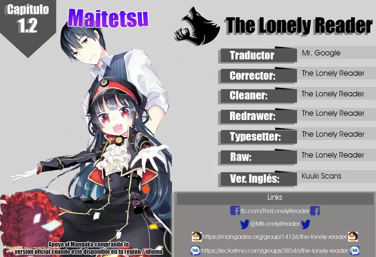 Maitetsu capítulo 1.20, página 1