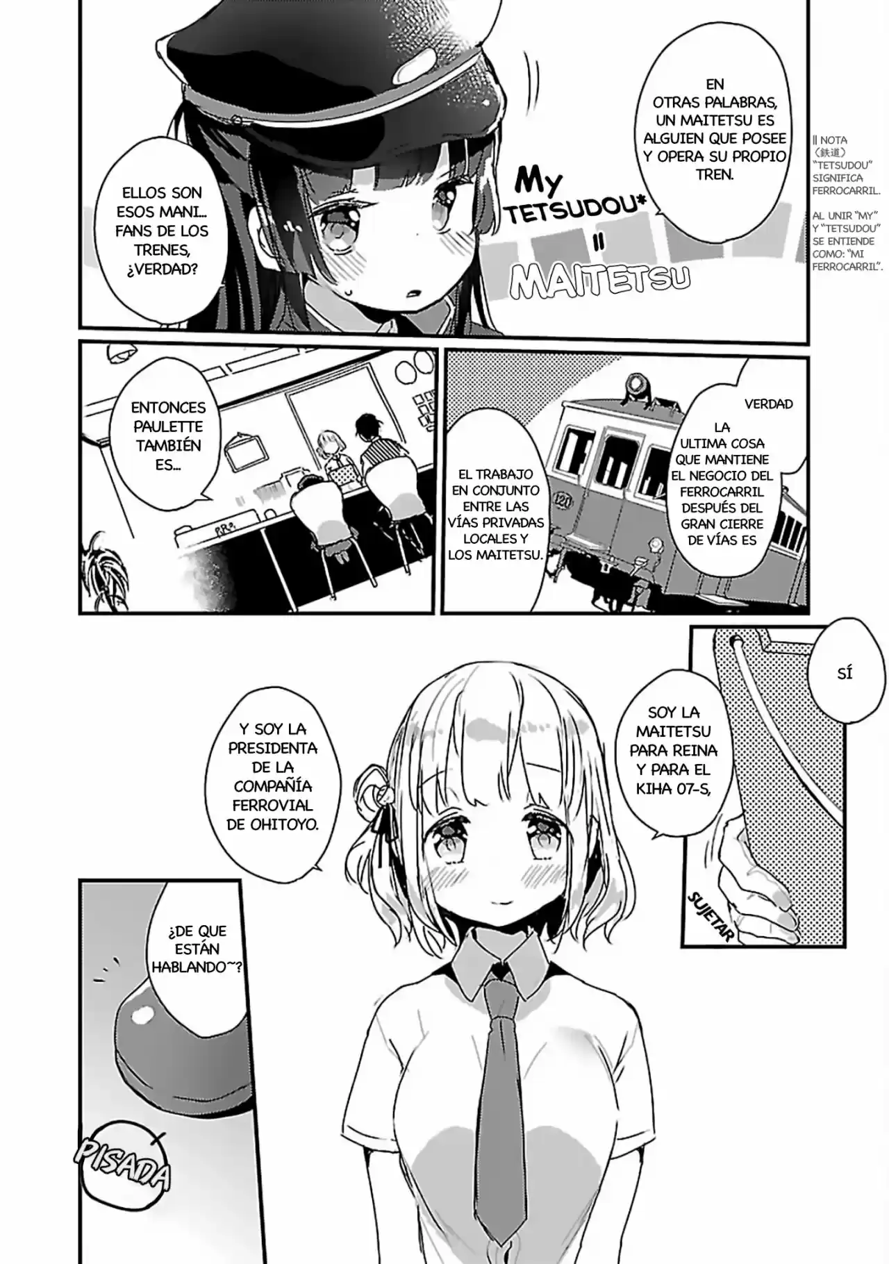 Maitetsu capítulo 2, página 18