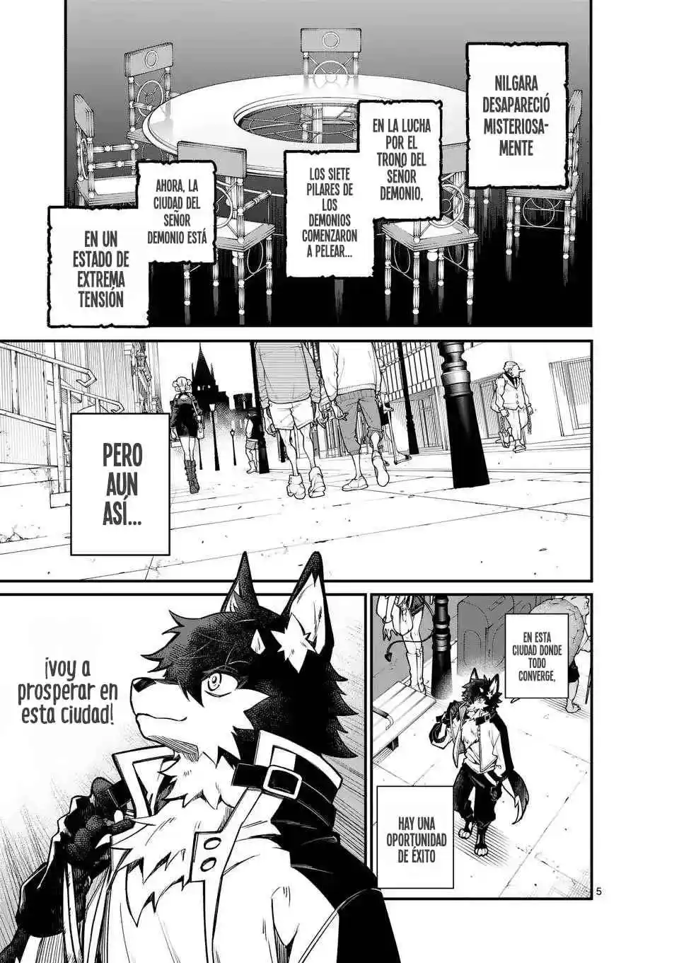 MAOU TOSHI capítulo 0, página 6