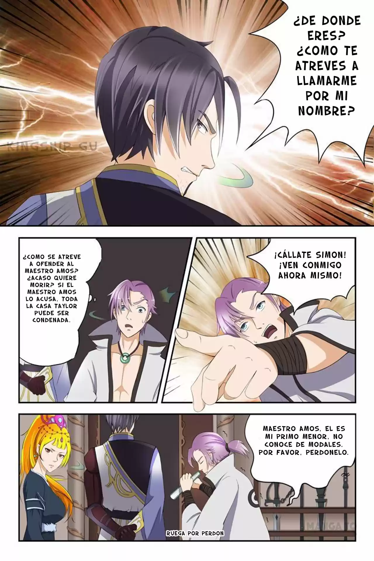 Martial Master capítulo 19, página 1