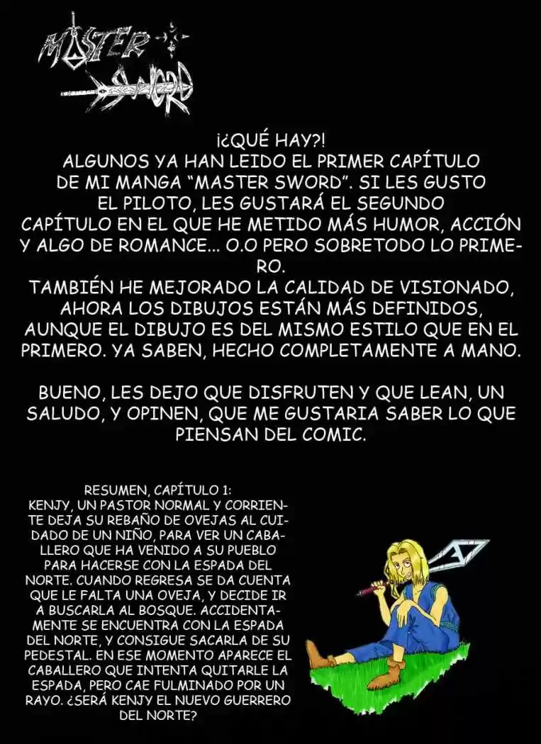 Master Sword capítulo 2, página 1