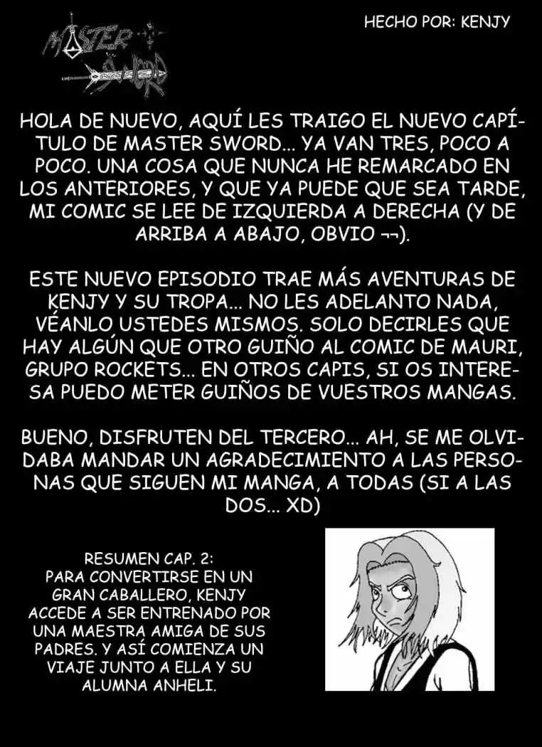 Master Sword capítulo 3, página 1