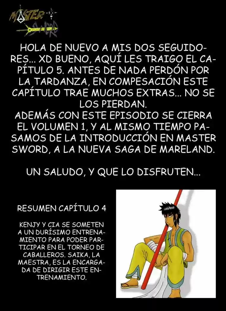Master Sword capítulo 5, página 1