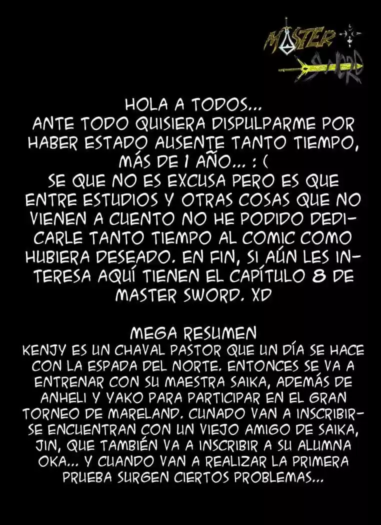 Master Sword capítulo 8, página 1