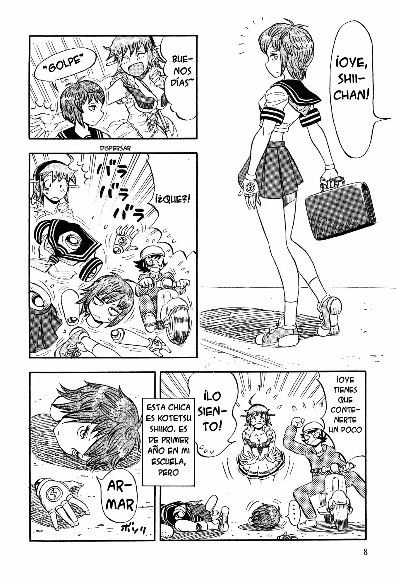 Mazinger Otome capítulo 1, página 9
