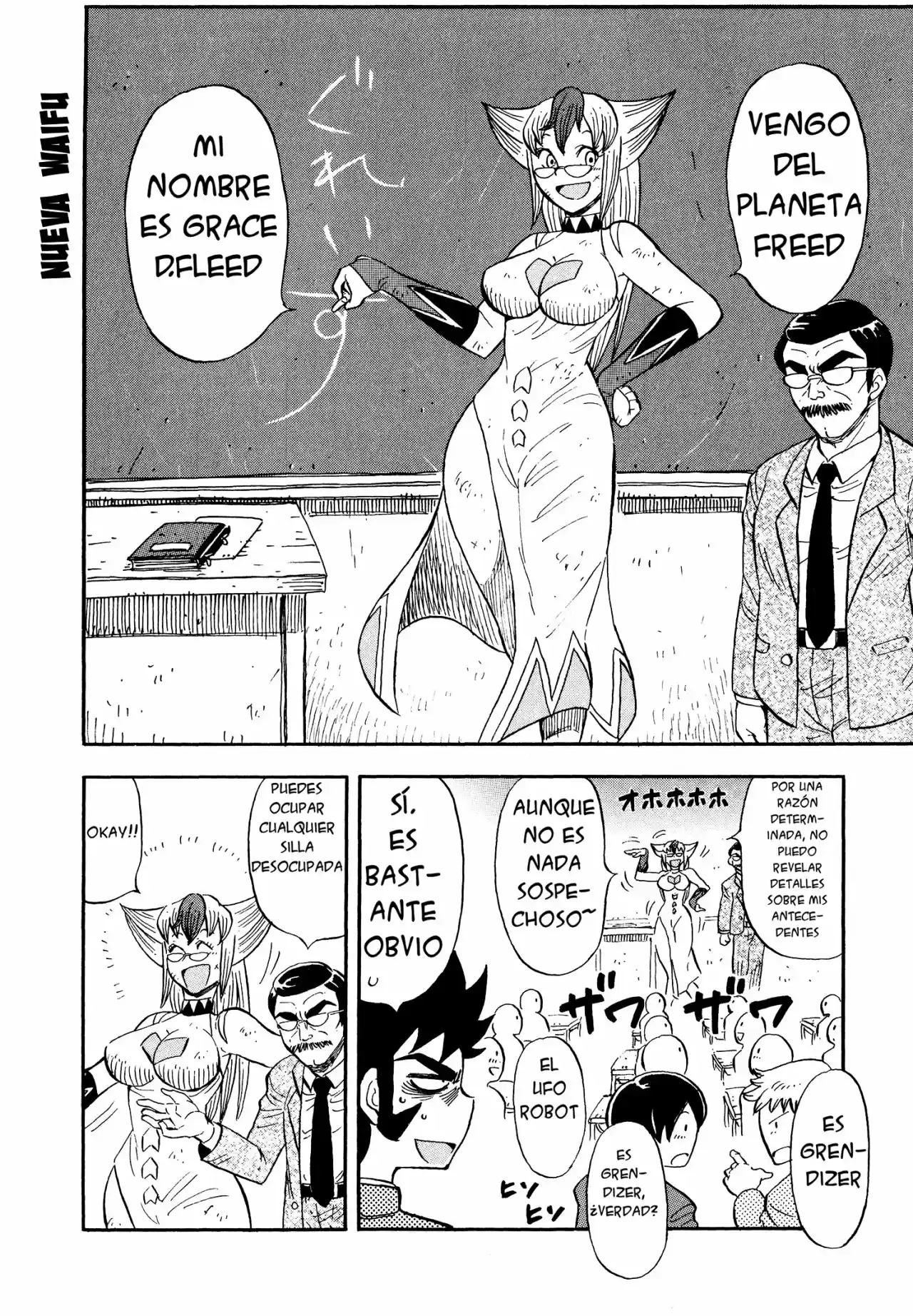 Mazinger Otome capítulo 2, página 9