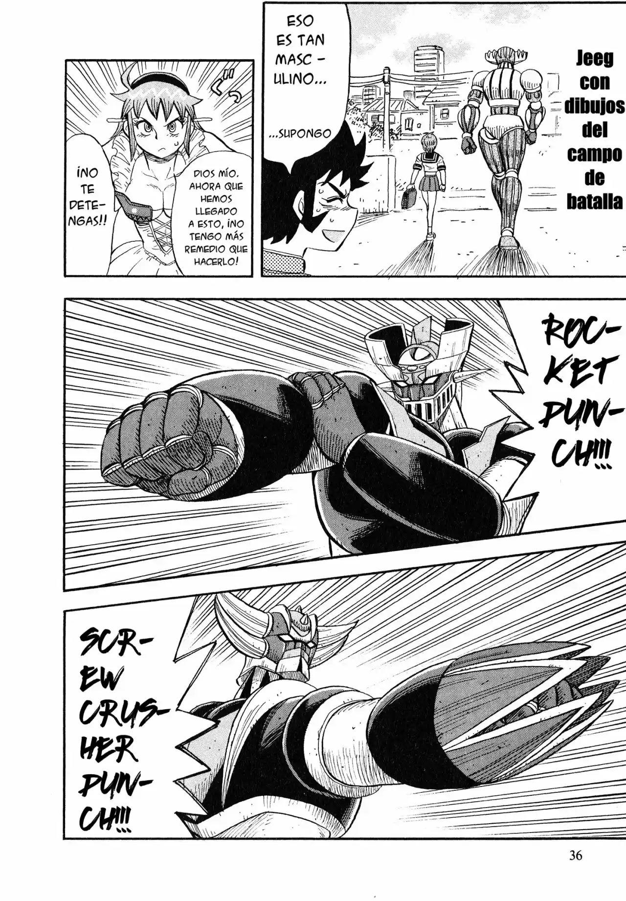 Mazinger Otome capítulo 2, página 13