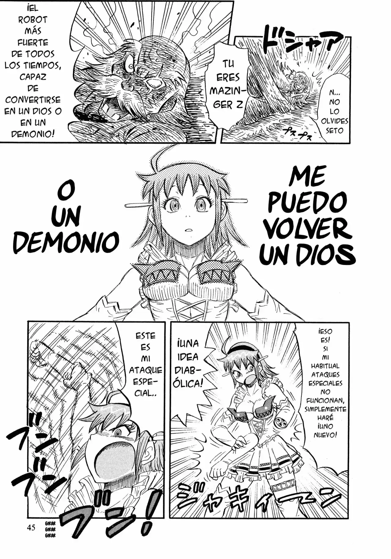 Mazinger Otome capítulo 2, página 22