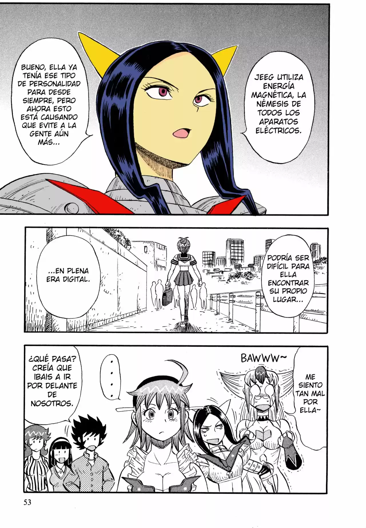 Mazinger Otome capítulo 3, página 6
