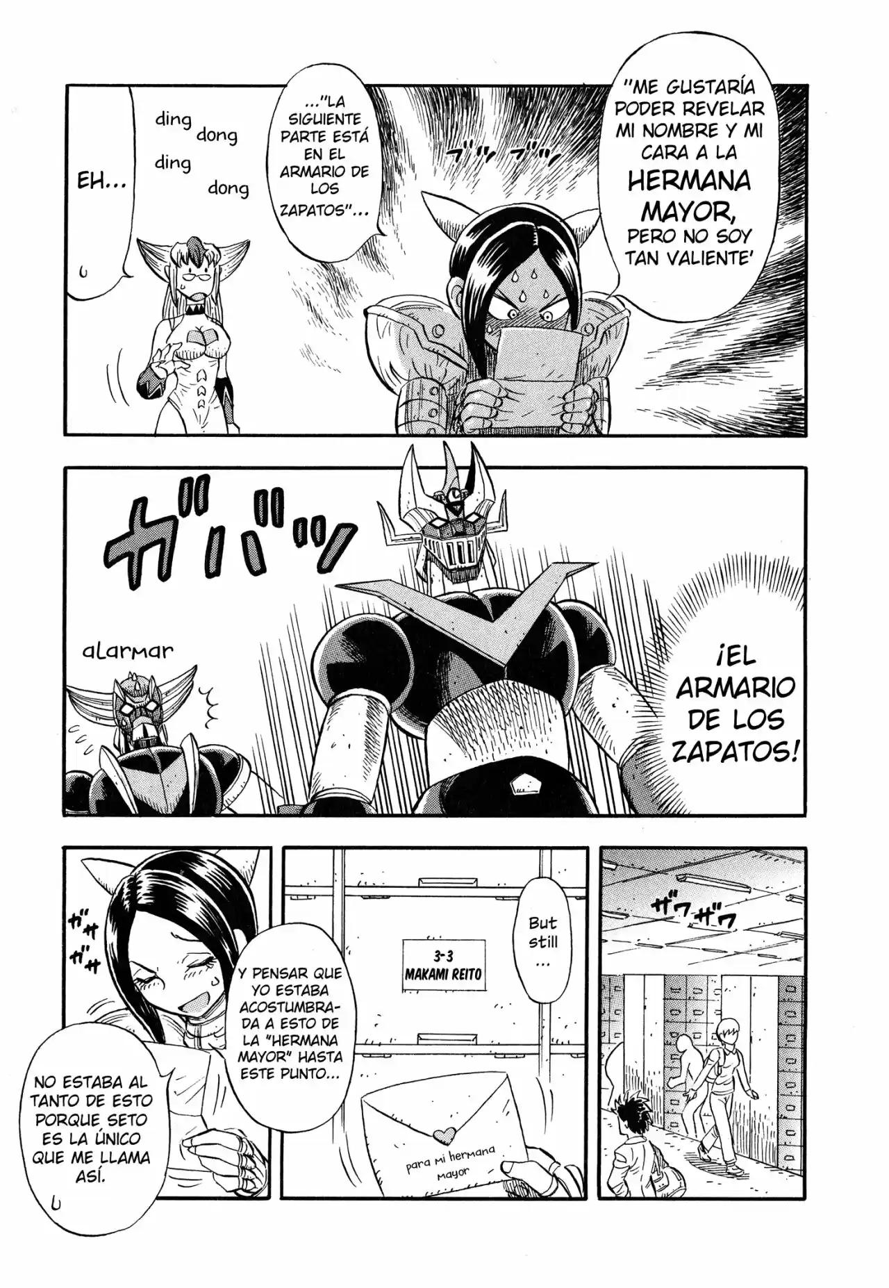 Mazinger Otome capítulo 4, página 10