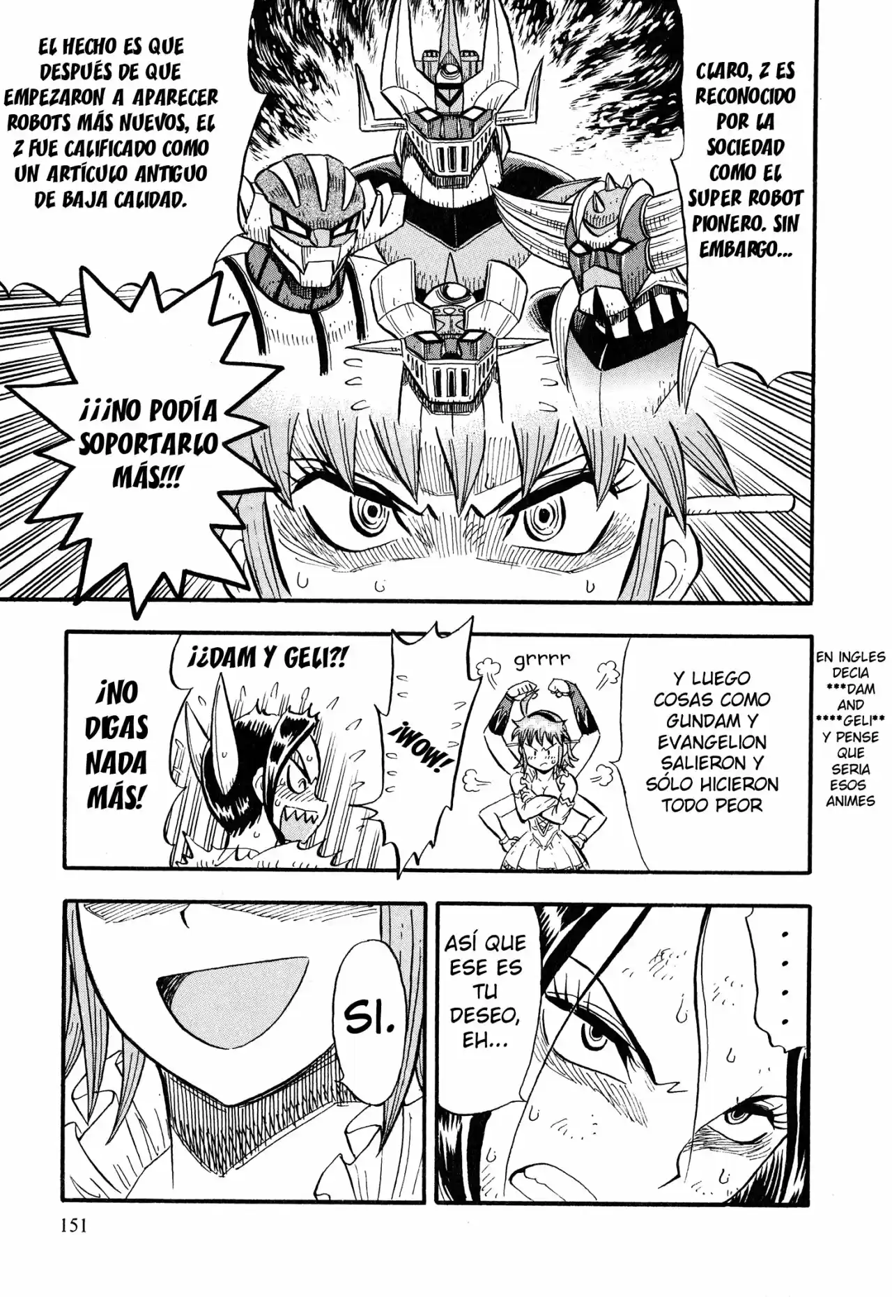 Mazinger Otome capítulo 7, página 8