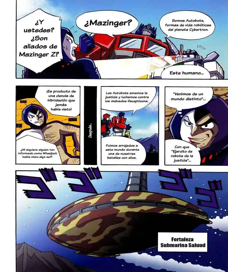 Mazinger Z capítulo 2, página 9
