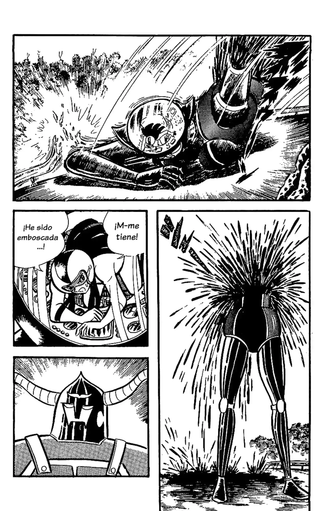 Mazinger Z capítulo 2.5, página 14