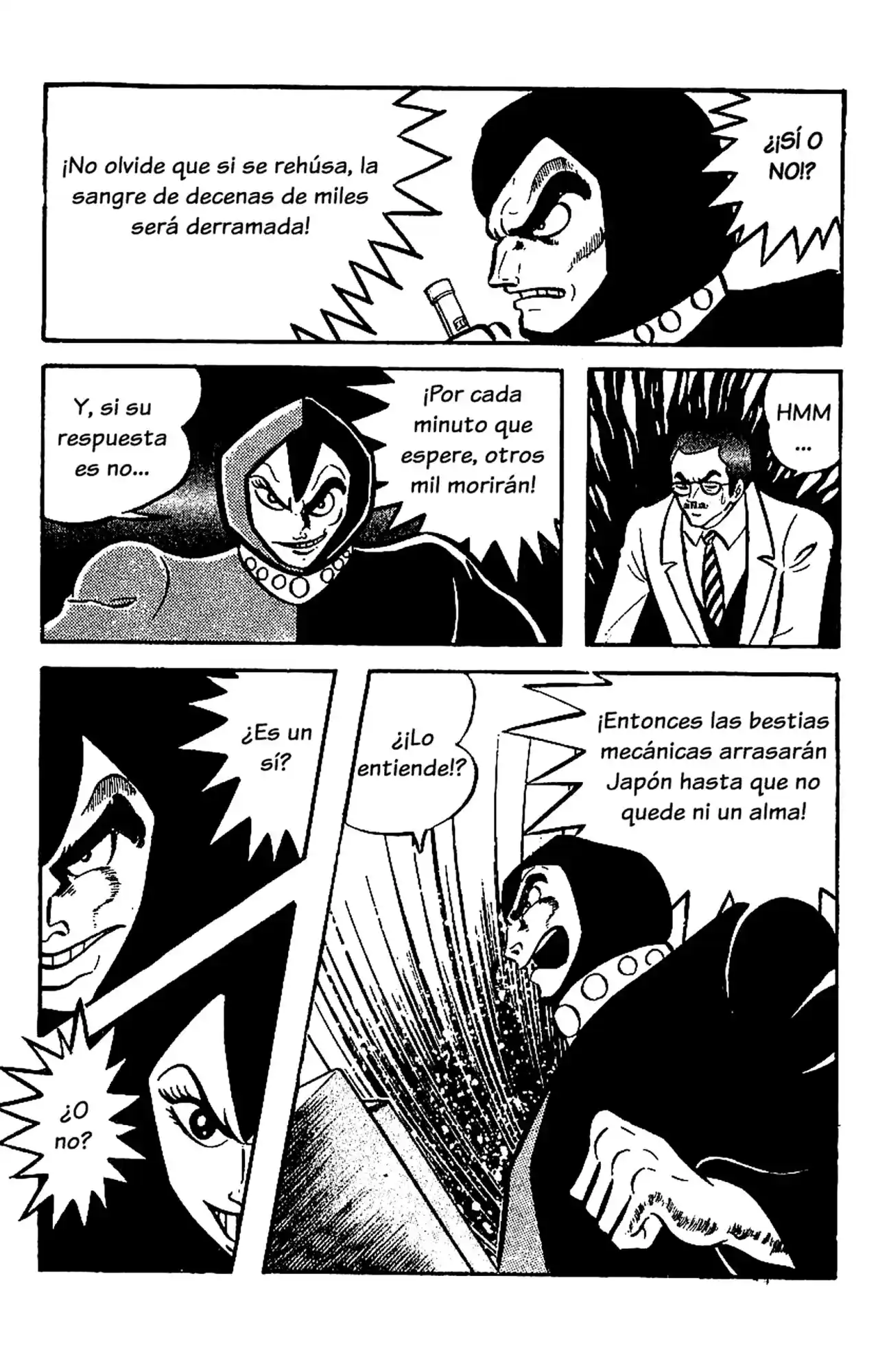 Mazinger Z capítulo 2.5, página 41