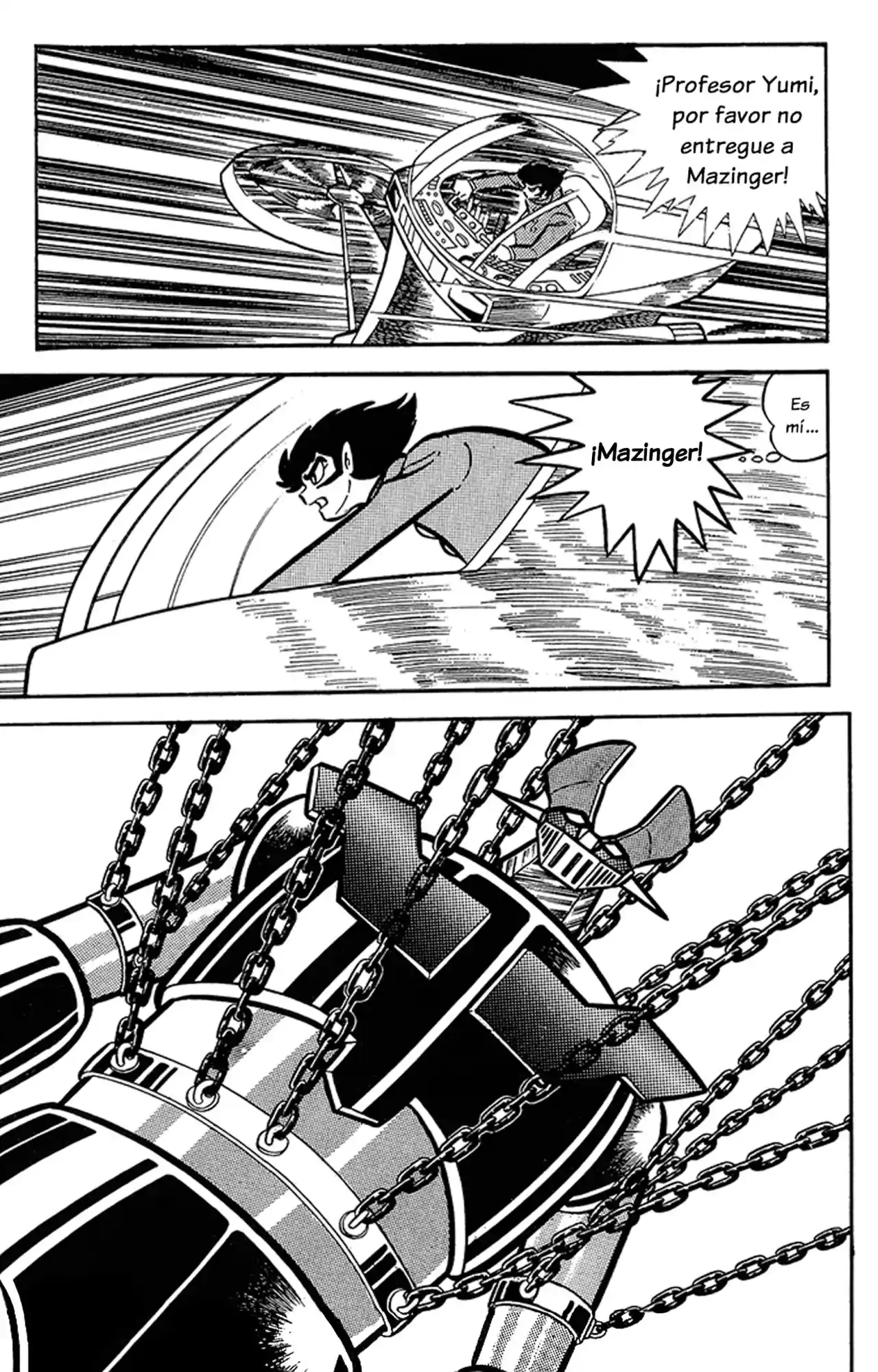 Mazinger Z capítulo 2.5, página 44