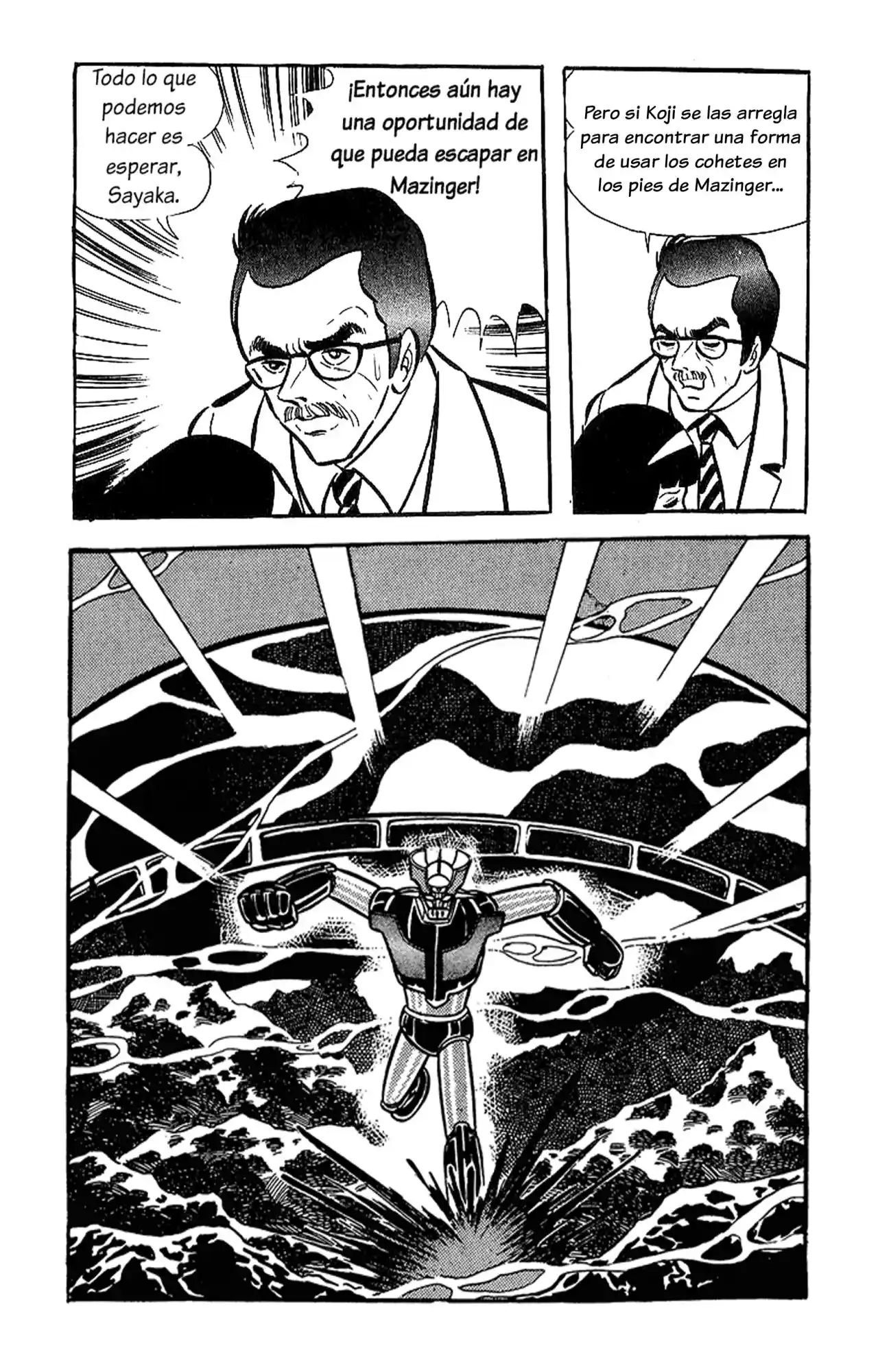 Mazinger Z capítulo 3.5, página 14