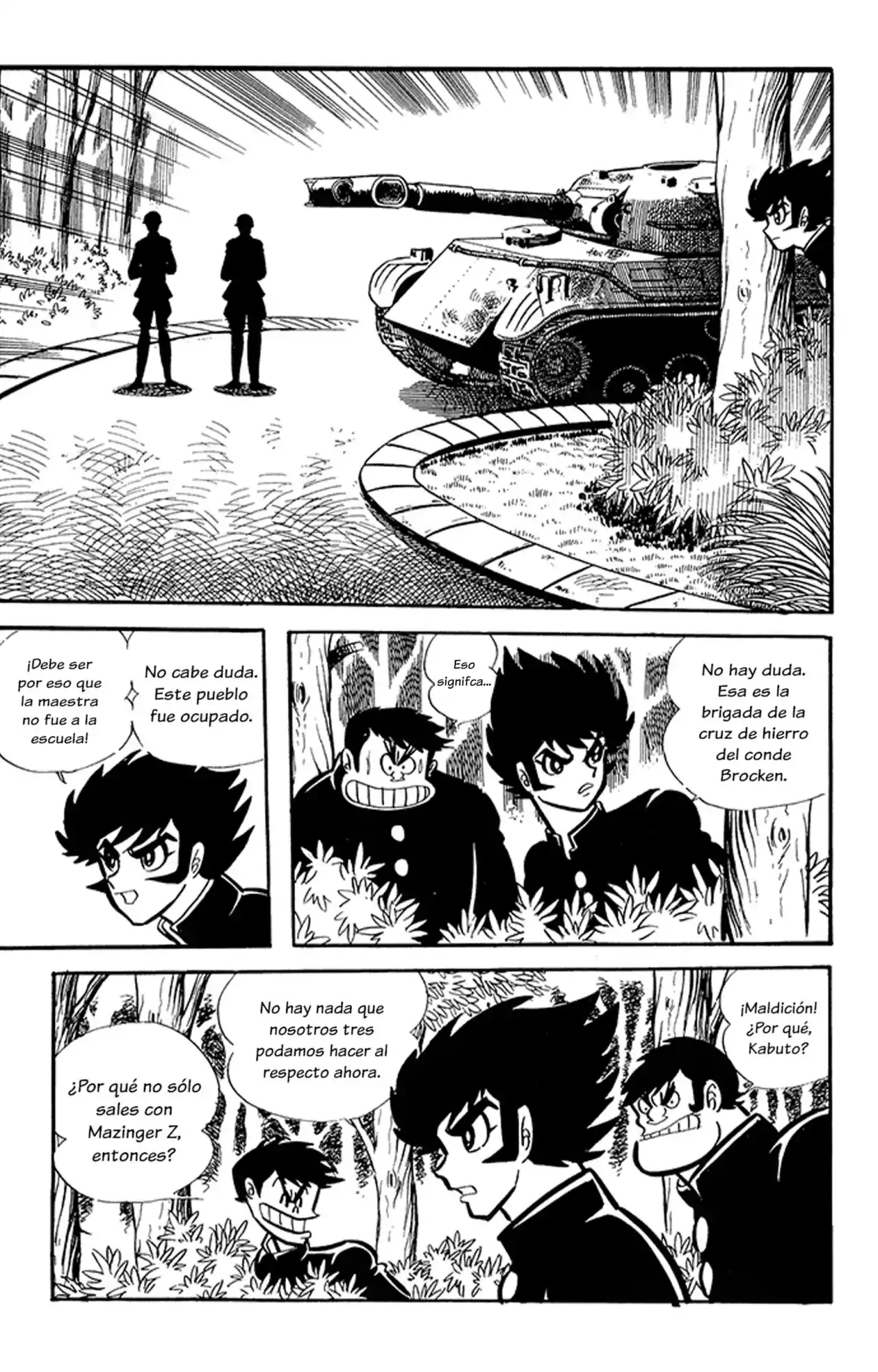 Mazinger Z capítulo 4.5, página 32