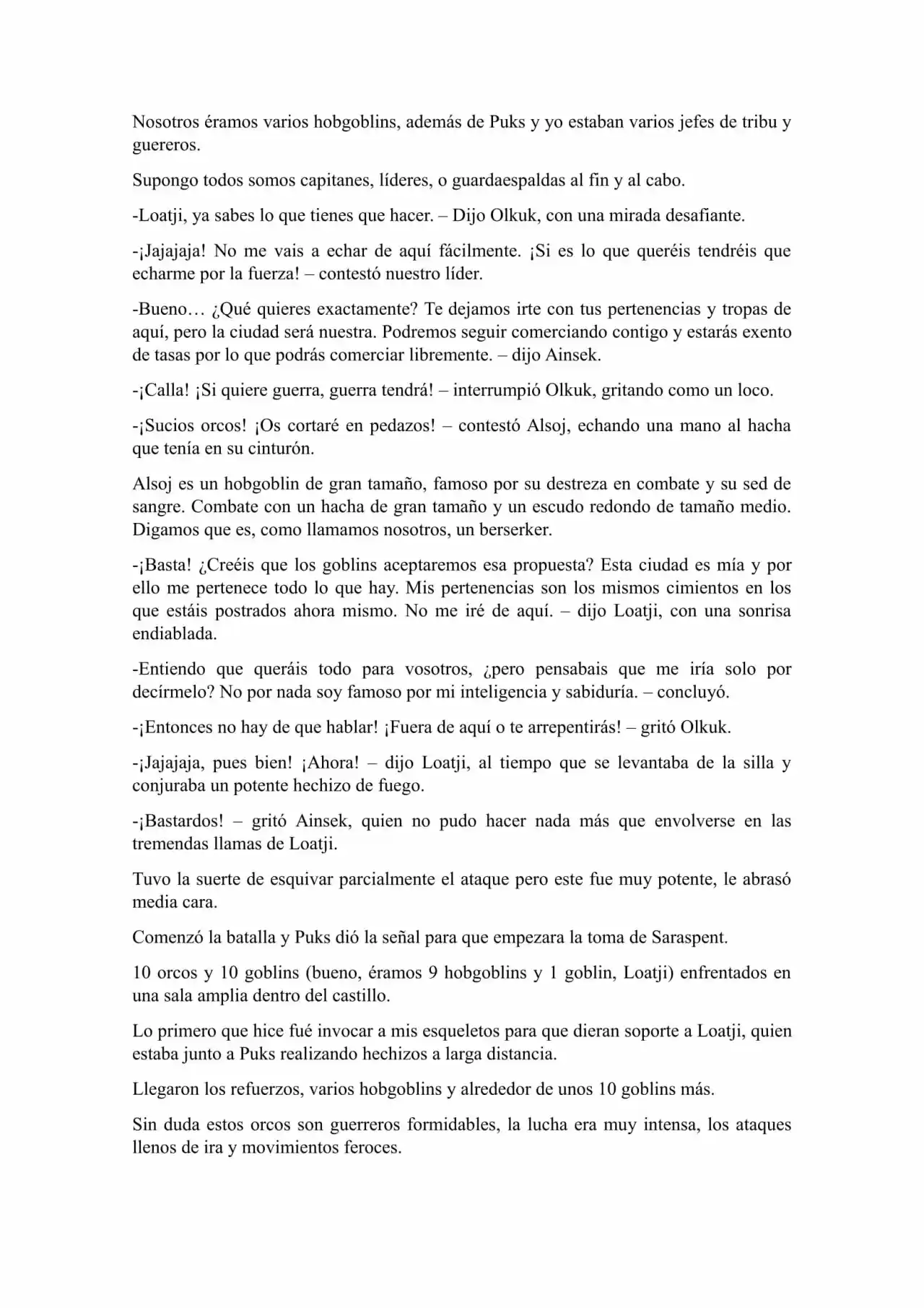 Me: Goblin (Novela) capítulo 21, página 2
